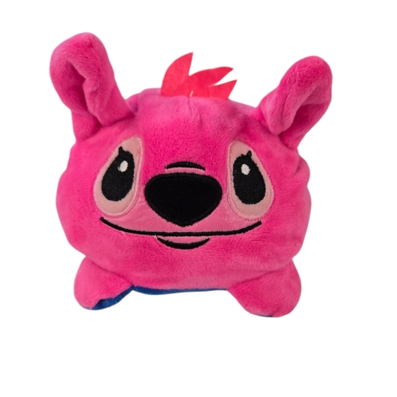 NWOT Reversible Stitch Plush Toy Mood Toy Double Sided Flip Reversable - Picture 2 of 6